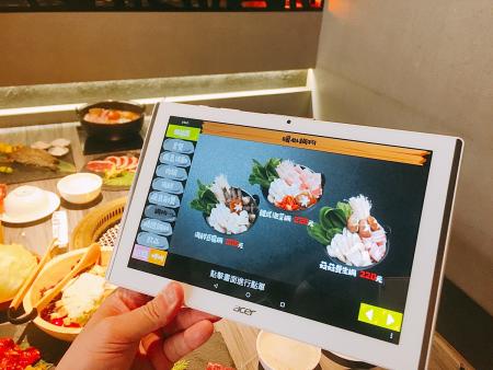Tablet Ordering System - Volcanic Rock Grill restaurant